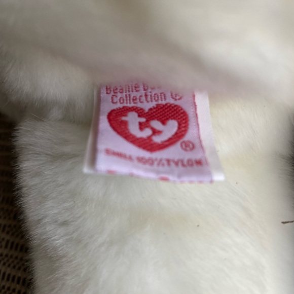 Vintage in perfect condition Collectible TY Beanie Angel Bear, rare - Picture 3 of 8